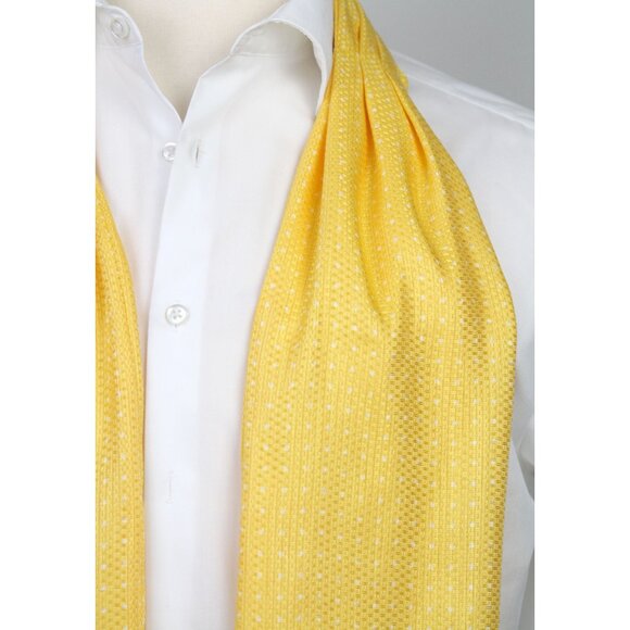 Men’s‎ Silk Ascot Tie Cravat Silk Blend Day Wear Formal Wedding A239 - Picture 3 of 11